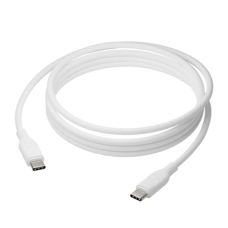 dbramante1928 re-charge Pro - Cable 2.5m USB-C to USB-C 100W -W