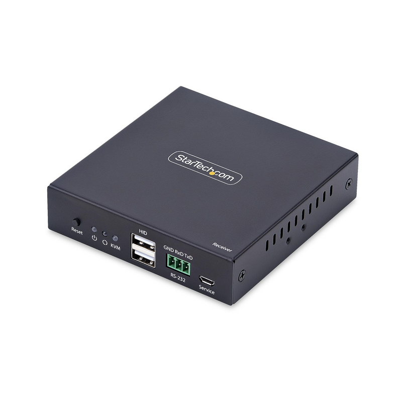 StarTech.com HDMI KVM Receiver Over IP Network for the IH2006 Product Series, 4K 60Hz, Driverless, AVoIP, Includes Mounting Kit,