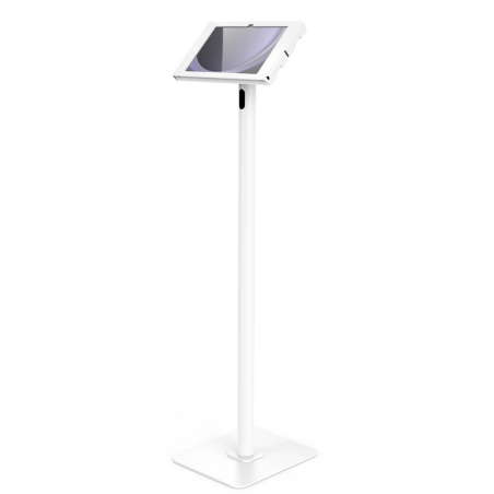 Compulocks Galaxy Tab A9+ 11", Apex Enclosure Swift Floor Stand - White