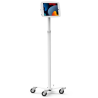 Compulocks iPad 10.9" 10th Gen Space Enclosure Medical Rolling Cart White