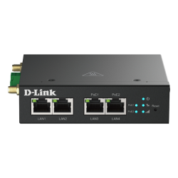 D-Link DWM-314-TP/B 4G LTE M2M VPN PoE+ Router