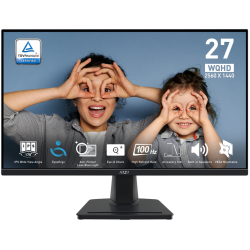 MSI Pro MP275Q computer monitor 68.6 cm (27") 2560 x 1440 pixels Wide Quad HD LED Black