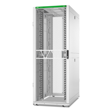 APC NetShelter SX, Networking Rack Enclosure, 42U, 1991H x 750W x 1200D mm, with Sides, White