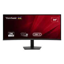 Viewsonic VA VA3420C LED display 86.4 cm (34") 3440 x 1440 pixels UltraWide Quad HD Black