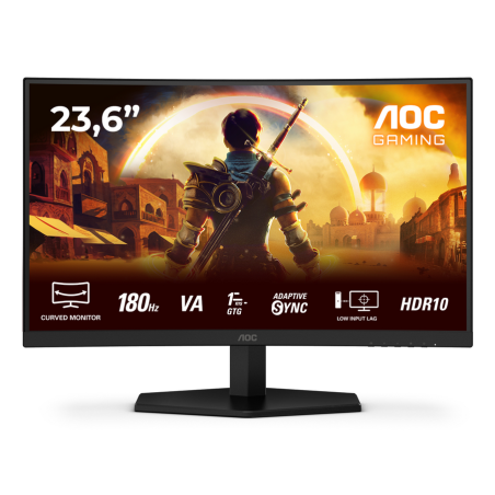 AOC G4 C24G42E computer monitor 59.9 cm (23.6") 1920 x 1080 pixels Full HD LED Black, Red