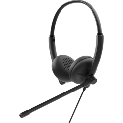 DELL WH125 Headset Wired Head-band Calls/Music USB Type-C Black