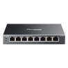 TP-Link Omada ES208GP network switch Managed L2 Gigabit Ethernet (10/100/1000) Power over Ethernet (PoE) DIN rail Black