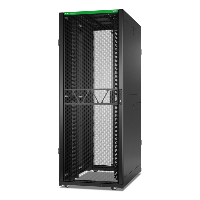 APC NetShelter SX, Networking Rack Enclosure, 42U, 1991H x 750W x 1200D mm, with Sides, Black