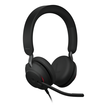 Jabra Evolve2 40 SE Headset Wired Head-band Calls/Music USB Type-C / USB Type-A Black