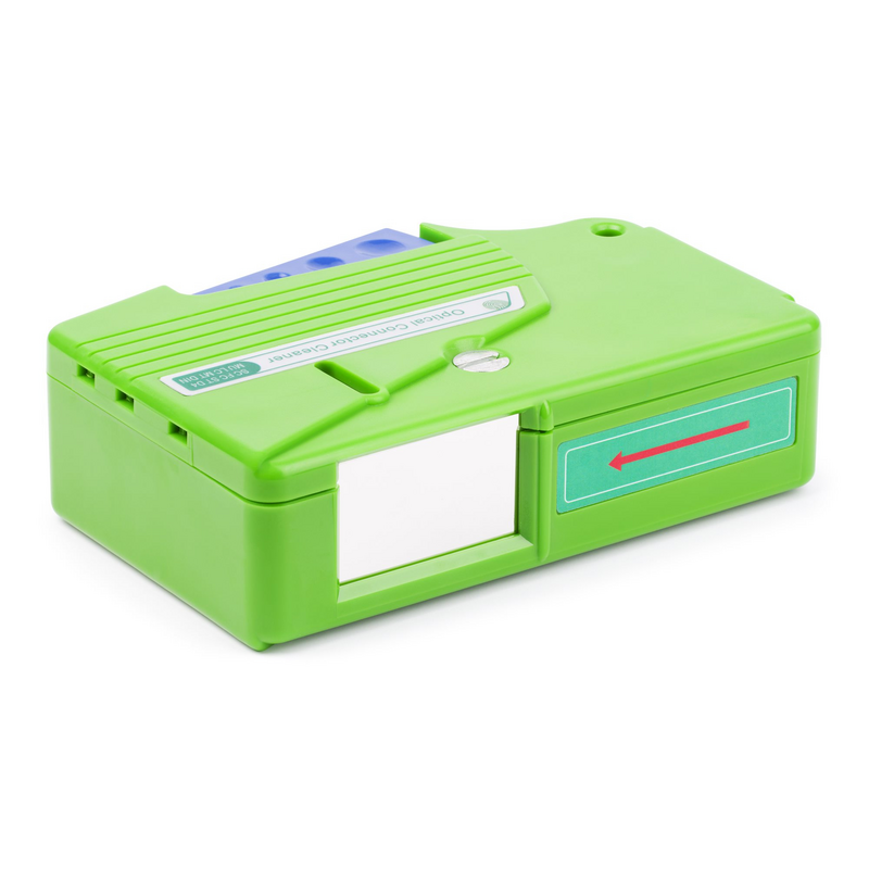 StarTech.com Fiber Optic Cleaner, Fiber Connector Cleaning Cassette, LC Fiber Cleaner, Fiber Optic Cable Cleaner, for LC/SC/ST/F