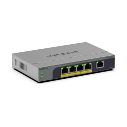 NETGEAR GS105EPP Unmanaged Gigabit Ethernet (10/100/1000) Power over Ethernet (PoE) Desktop/Wall-Mounting Grey