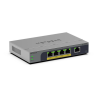 NETGEAR GS105EPP Unmanaged Gigabit Ethernet (10/100/1000) Power over Ethernet (PoE) Desktop/Wall-Mounting Grey