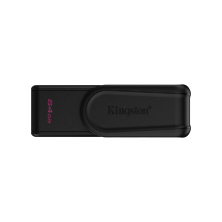 Kingston Technology DataTraveler 64GB Portable USB 3.2 Gen 1 Exodia S (Black/Black)