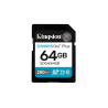 Kingston Technology Canvas Go! Plus 64GB SDXC Canvas Go Plus Gen4 200MB/s C10 UHS-I U3 V30