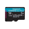 Kingston Technology 1TB microSDXC Canvas Go Plus Gen4 200R A2 U3 Single Pack w/o ADP