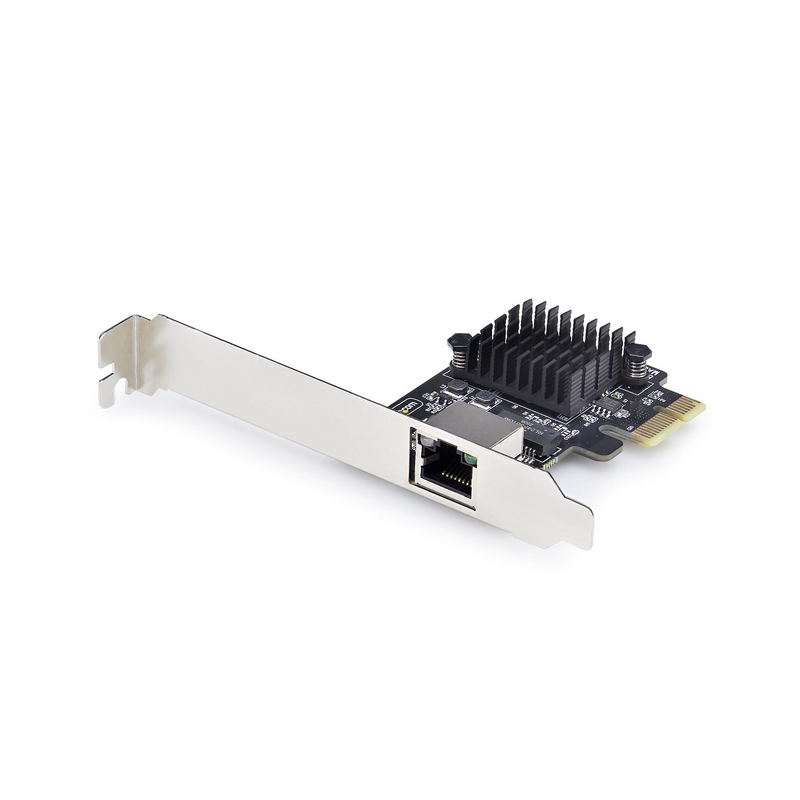 StarTech.com 1-Port 5G Gigabit PCIe Network Adapter Card, 5G/2.5G/1G/100M/10M PCI Express LAN Card, Realtek RTL8126, Windows and
