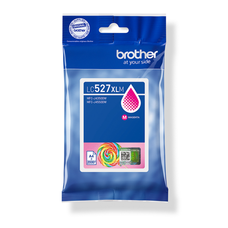 Brother Genuine LC527XLM High Yield Ink Cartridge - Magenta