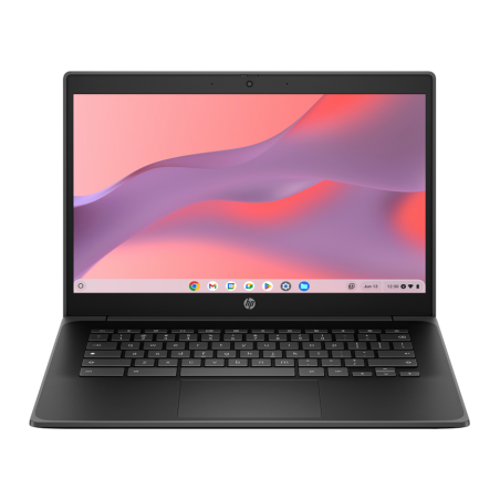 HP Fortis G1i 14 Chromebook Intel® N N150 35.6 cm (14") HD 4 GB LPDDR5-SDRAM 32 GB eMMC Wi-Fi 6 (802.11ax) ChromeOS Black