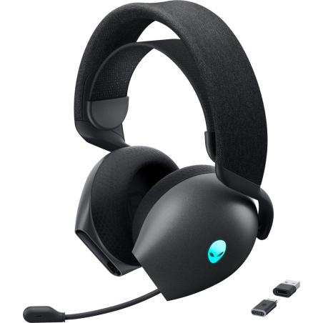 Alienware AW725H Headset Wired & Wireless Head-band Gaming USB Type-C Bluetooth Black