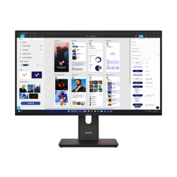 Lenovo ThinkVision T32UD-40 computer monitor 80 cm (31.5") 3840 x 2160 pixels 4K Ultra HD LCD Black