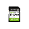 Kingston Technology 512GB SDXC Canvas Select Plus Gen3 150MB/s C10 UHS-I U3 V30