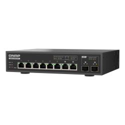 QNAP QSW-L3208-2C6T network switch Managed L2 10G Ethernet (100/1000/10000) Desktop Black