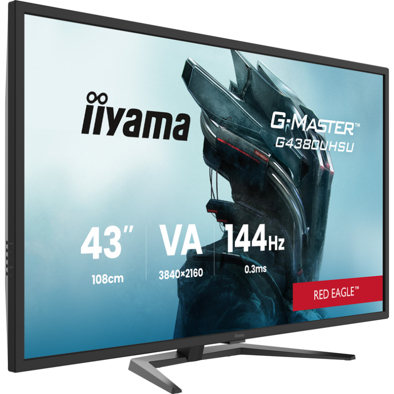 iiyama G-MASTER Level up your gaming experience with the 43” G4380UHSU monitor
