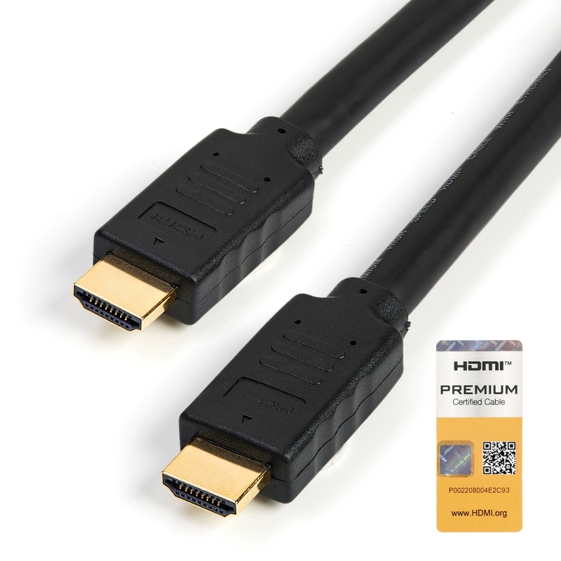 StarTech.com 23ft (7m) Premium Certified HDMI 2.0 Cable with Ethernet - High Speed Ultra HD 4K 60Hz HDMI Cable HDR10 - Long HDMI