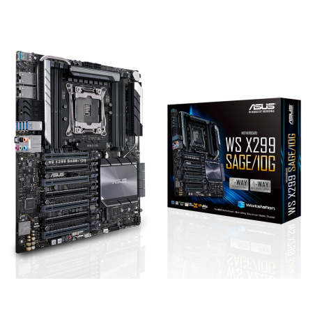 ASUS WS X299 SAGE/10G Intel® X299 LGA 2066 (Socket R4) SSI CEB