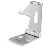 StarTech.com Phone and Tablet Stand - Foldable Universal Mobile Device Holder for Smartphones & Tablets - Adjustable Multi-Angle