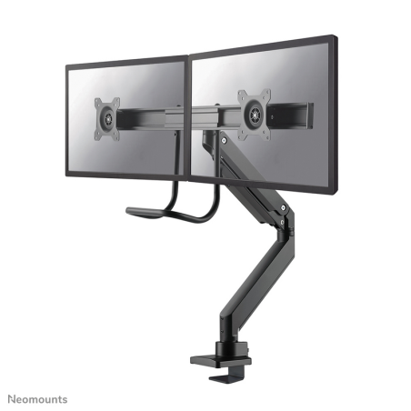 Neomounts NM-D775DXBLACK Monitor arm 10-32" - gas spring - Topfix - 180°-stop