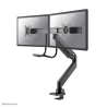 Neomounts NM-D775DXBLACK Monitor arm 10-32" - gas spring - Topfix - 180°-stop
