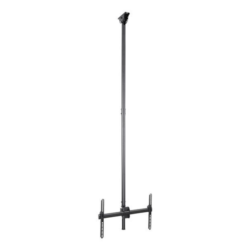 StarTech.com TV Ceiling Mount - Full-Motion Universal Hanging Single Screen Mount with Adjustable Telescopic Long Pole - Tilt / 