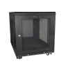 StarTech.com 4-Post 12U Server Rack Cabinet, Lockable 19" Data Rack Cabinet for Computer / AV / IT Equipment, Office / Home Netw