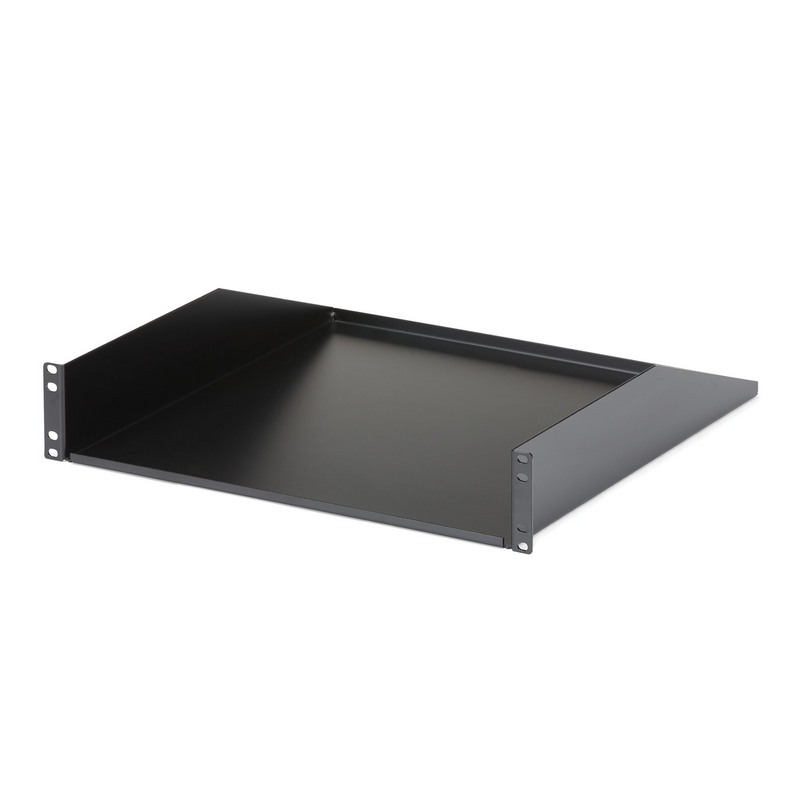 StarTech.com 2U Server Rack Shelf - Universal Rack Mount Cantilever Shelf for 19" Network Equipment Rack & Cabinet - Heavy Duty 