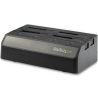 StarTech.com 4-Bay USB to SATA Hard Drive Docking Station, USB 10Gbps, External 2.5" & 3.5" SSD / HDD Dock, SATA III, Hot-Swap H