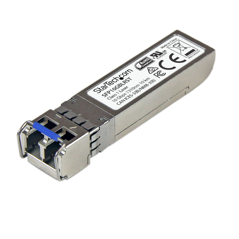 StarTech.com MSA Compliant SFP+ Transceiver Module - 10GBASE-LR~MSA Uncoded SFP+ Module - 10GBASE-LR - 10GbE Single Mode Fiber (