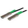 StarTech.com MSA Compliant QSFP+ Direct-Attach Twinax Cable - 2 m (6.6 ft)~MSA Uncoded Compatible 2m 40G QSFP+ to QSFP+ Direct A