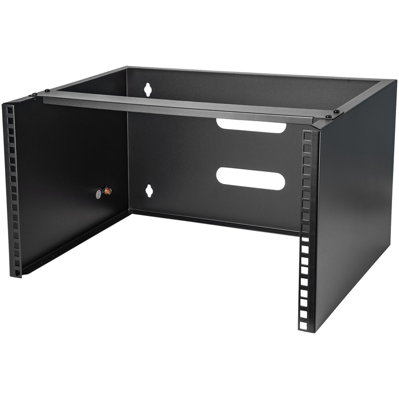 StarTech.com 6U Wall Mount Network Rack - 14 Inch Deep (Low Profile) - 19" Patch Panel Bracket for Shallow Server and IT Equipme