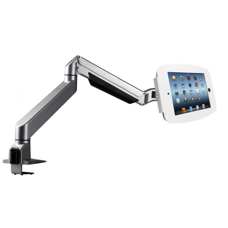 Compulocks iPad Pro 11" (1-4th Gen) Space Enclosure Articulating Arm Mount White