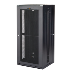 StarTech.com 4-Post 26U Wall Mount Network Cabinet with 1U Shelf, 19" Hinged Wall-Mounted Server Rack for Data / AV / Electronic