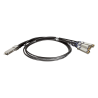 D-Link QSFP+ / 4xSFP+, 1m InfiniBand/fibre optic cable QSFP+ 4 x SFP+ Black