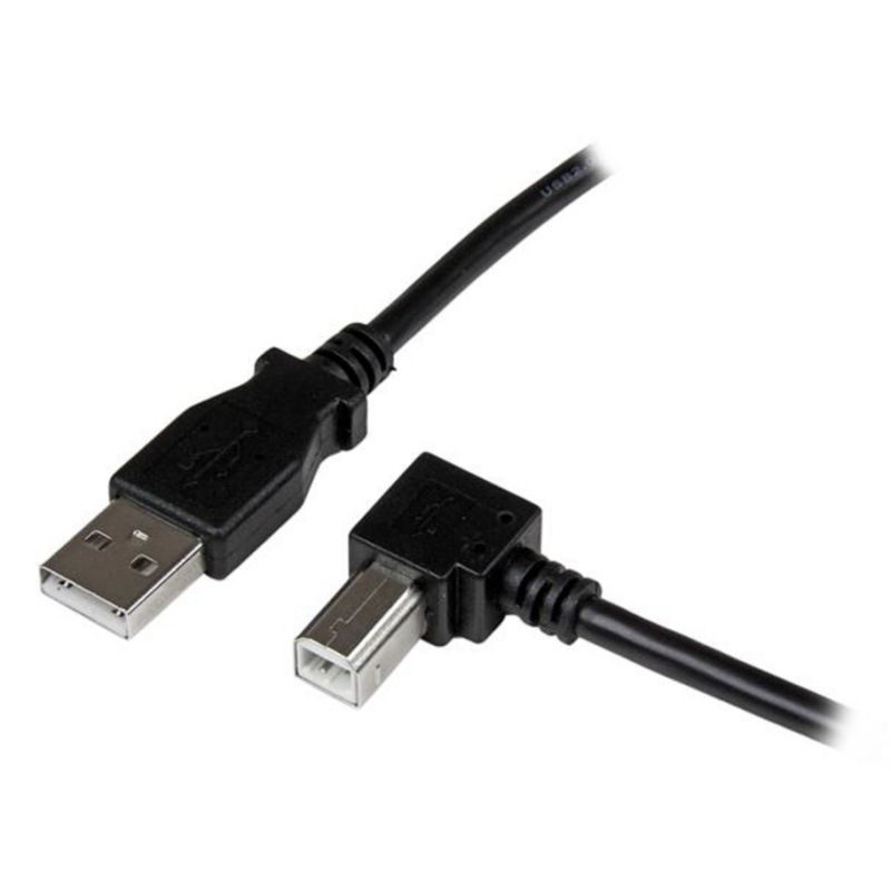 StarTech.com 1m USB 2.0 A to Right Angle B Cable - M/M