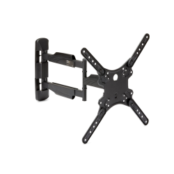 StarTech.com Full Motion TV Wall Mount - 32-55 inch (77lb/35kg) VESA Displays - Low Profile Universal Flat Screen TV Wall Mount 