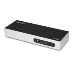 StarTech.com USB 3.0 Docking Station - Dual Monitor Laptop Docking Station with HDMI & DVI/VGA Video - 6-port USB 3.1 Gen 1 5Gbp