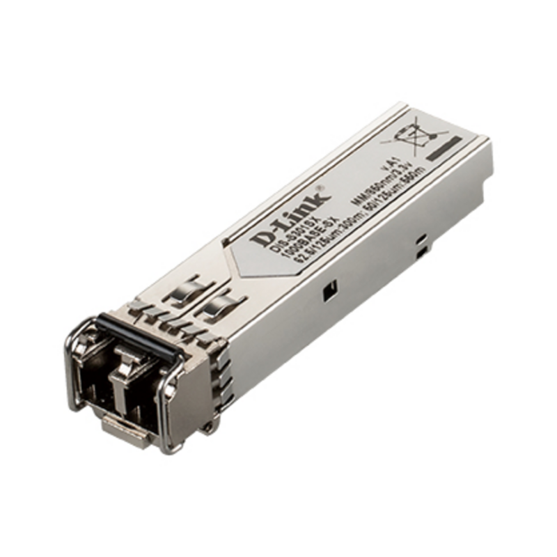 D-Link 1-port Mini-GBIC SFP to 1000BaseSX Industrial Transceiver